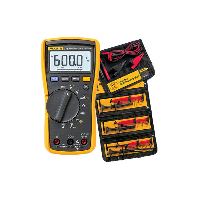 FLUKE-115 multimeter met gratis TLK225 set - 11GTRF1 