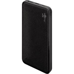 Slimline Powerbank 10000mAh USB-A en USB-C output Statusleds - GTRF060 