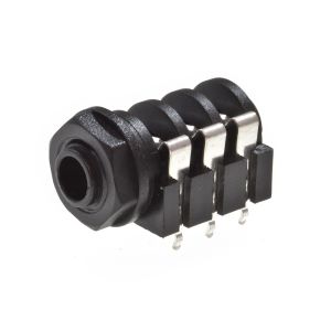 6,3mm Stereo Chassis - REAN Vrouwelijk - Geïsoleerd - Met schakelaar 