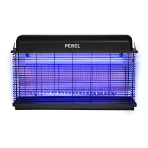 GIK11 Elektrische LED UV insectenverdelger 2x15W IPX4 zwart 