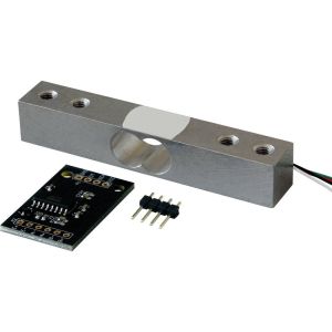 Weegcel 60kg met HX711 24-bit versterkermodule Joy-IT voor Arduino en Raspberry Pi - Load cell