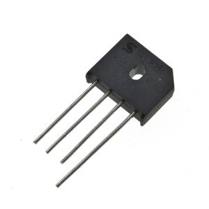 Bruggelijkrichter: 6A 560Vrms afm: 19x23x6,5mm 