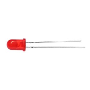 LED 5mm - Rood diffuus 19mcd 50° 10mA/2,0V 