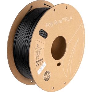 Polymaker PolyTerra™ PLA Houtskool zwart 1.75mm 1kg