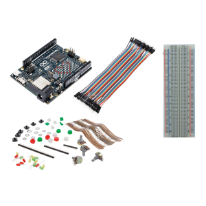 Startersbundel met originele Arduino UNO R4 Wifi, breadboard en componentenset 