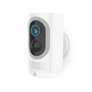 Oplaadbare Wifi Camera - Voor buiten - 3MP - Full HD - 1296p - Nedis Smartlife 