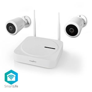 Draadloos camerasysteem met 2 camera's - IP65 Full HD1080p - Smartlife 