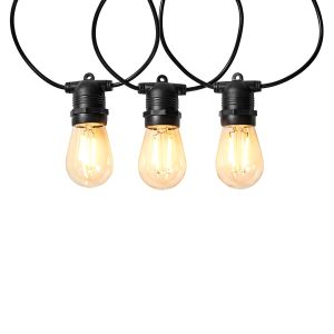 Feestverlichting - Te bedienen via Wifi - Warm Wit - 10 leds - 9 meter - Smartlife GTRF093A 