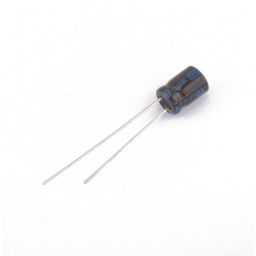 Electrolytic capacitor 10 uF 35V  5x7mm 105°C P2