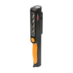 Cliplamp - Met 4+1 LED's en batterij - oplaadbaar via USB 