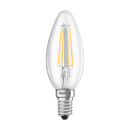 LED filament kaars E14 3.4W warm wit (vervangt 40W) 