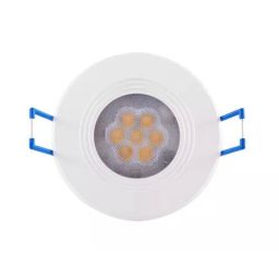 Led inbouwspot - 7W - 68mm - IP44 - Wit  