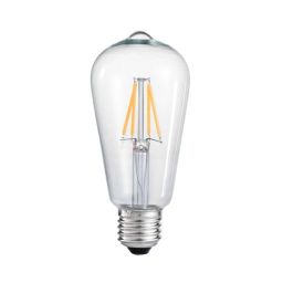 Ampoule LED filament E27 6W Blanc chaud- équivalent de 60W 