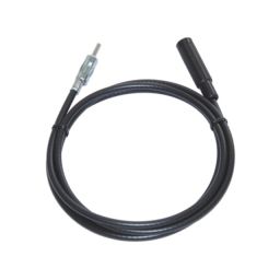 Antenne verlengkabel - DIN 150 Ohm - 1,5 meter