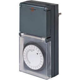 Outdoor  timer - IP44 - 96 programma's 24h - per 15min 