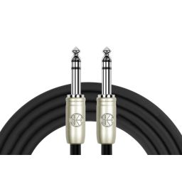 6,3mm stereo mannelijk <-> 6,3mm stereo mannelijk 6m 