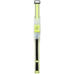 Reflecterende sportarmband met 2 rode leds 