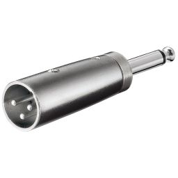 3-polige XLR Mannelijk <-> 6,3mm Mono Jack Mannelijk Low Cost