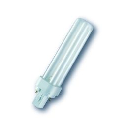 G24d1 -socket- 13W - Ampoules à économie d'énergie 230V - d=32mm / l=135mm - Blanc chaud 3000K 