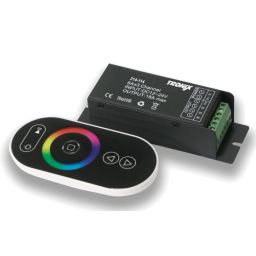 RF RGB-controller 12/24VDC met afstandsbediening 4A/kanaal 