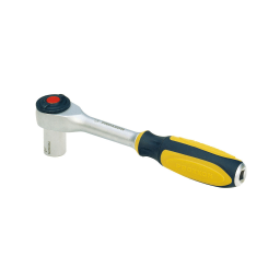 Roterende Ratel 1-4" - Met extra schroevendraaier-functie - Met roterende handgreep 