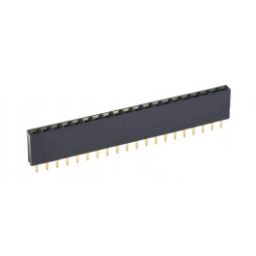 Straight connector row 1x20 pin - Female P2.54 