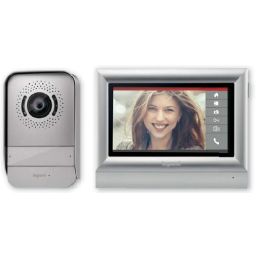 Kit videofonie met kleuren 7 inch touchscreen -Uitbreidbaar voor 2-gezinswoningen 