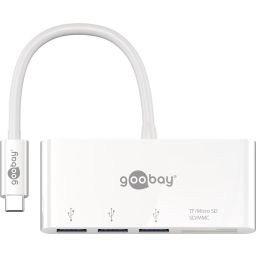 USB-C™ Multipoort Adapter en kaartlezer 