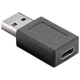 USB 3.0 naar USB-C superspeed adapter zwart