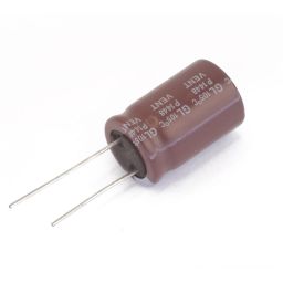 Electrolytic capacitor 470 uF 63V  16x25,5mm 105°C P7,5 