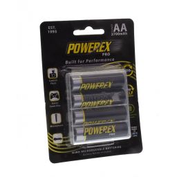 Rechargeable AA-batteries - 1,2V 2700mAh - NiMH - 4 pieces 