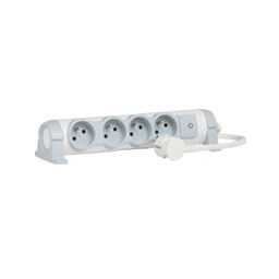Contactdoos met 4 SCHUKO stopcontacten Legrand comfort 