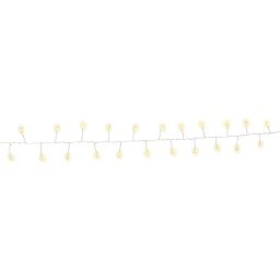 Flexibele ledslinger met 50 LEDS - Warm Wit - 165 cm 