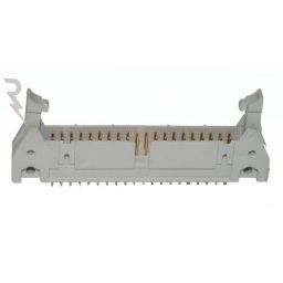 50-polige IDC header - Voor printmontage - Recht - P2,54 
