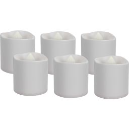 GTRF090A  Set van 6 oplaadbare theelichtjes 