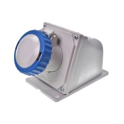 Wall-mounting 2P+T 230V 16A Female IP67