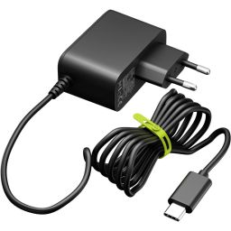 Raspberry PI 5 voeding 27W 5,1V 5,0A USB Type-C - EU 