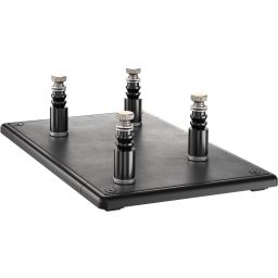 Magnetische PCB houder met metalen basisplaat, 4 houders voor printplaten tot 4mm 