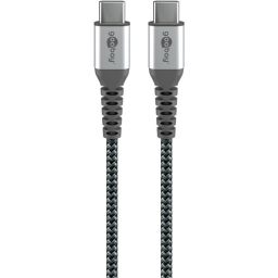 USB-kabel - USB C Mannelijk - USB C Mannelijk - 15cm 