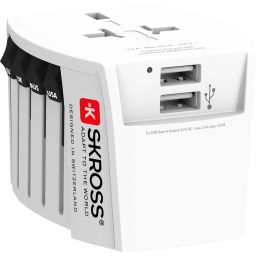 Wereld adapter MUV / 2 xUSB-A 