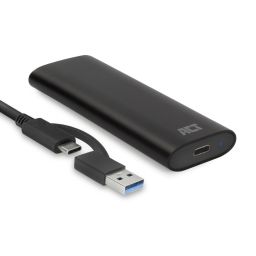 ACT USB-C M.2 NVMe / PCIe SSD-behuizing tool-free aluminium AC1615 