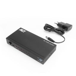 Act 4K HDMI splitter 4 poorts, 1 in 4 out EDID ondersteuning 