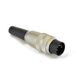 5-polige DIN connector - 180° - Mannelijk - Met schroefaansluiting - LUMBERG