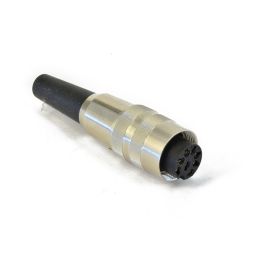 8-polige DIN connector - Vrouwelijk - KV80 - Met schroefaansluiting - LUMBERG