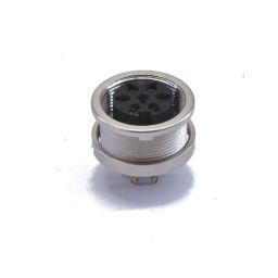 7-polige DIN connector - Vrouwelijk - Schroefaansluiting - Chassismontage - LUMBERG