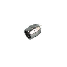 4-polige MINI DIN connector - Vrouwelijk - Voor printmontage