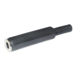 6,3mm Stereo Jack Vrouwelijk - Plastic - Te solderen