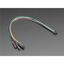 Stemma QT / Qwiic JST SH 4-pin kabel met female jumpers Lengte: 150mm