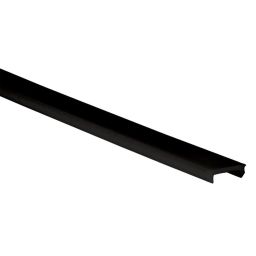 Cover 200cm / 15,4mm - zwart voor ALUPRO-S - 