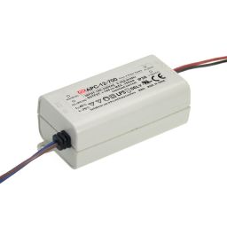 AC-DC Single output LED driver Constant Current (CC); Output 700mA at 9-18Vdc.
